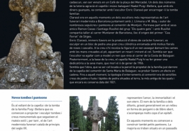 El modernisme funerari al  cementiri de Balaguer